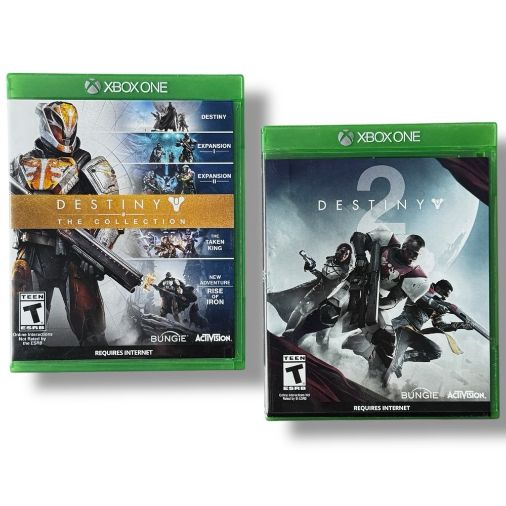 Destiny The Collection and Destiny 2 Xbox One